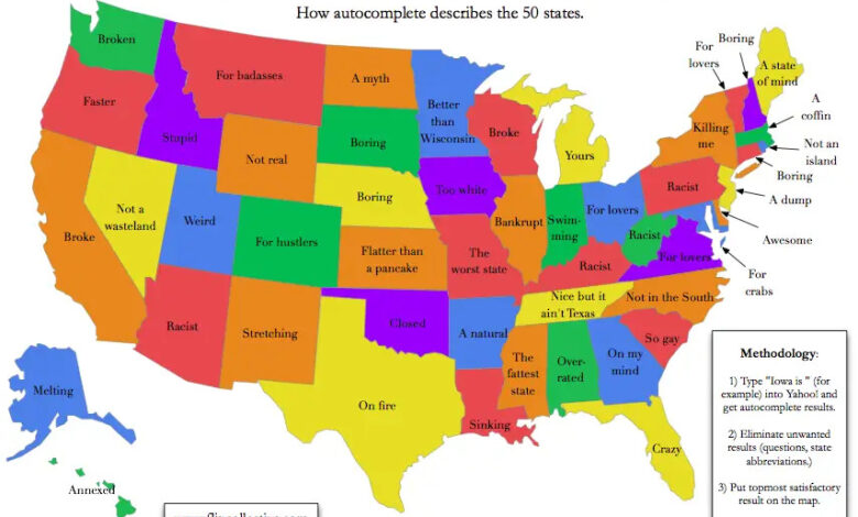 خريطة امريكا